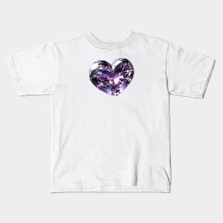 Crystal heart Kids T-Shirt